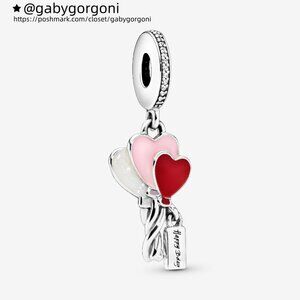 Pandora Happy Bday Balloon Dangle Charm